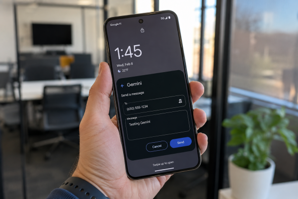 Android Kilit Ekranındaki Gemini Hatası SMS Gönderimine İzin Verebiliyor Android Kilit Ekranındaki Gemini Hatası SMS Gönderimine İzin Verebiliyor