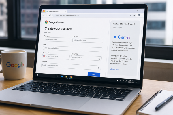 Google Chrome Find And Fill With Gemini Özelliği Form Doldurma Deneyimini Değiştiriyor Google Chrome Find And Fill With Gemini Özelliği Form Doldurma Deneyimini Değiştiriyor