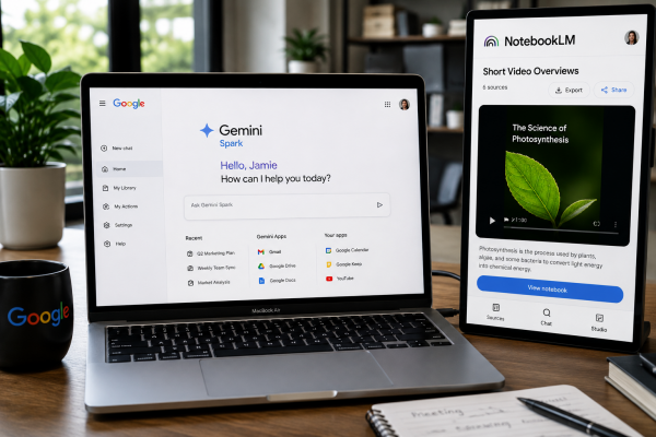Google NotebookLM Gemini Spark