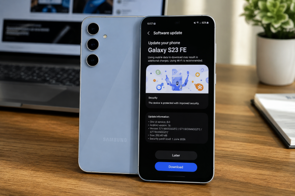 Samsung Galaxy S23 FE Haziran 2026 Güvenlik Güncellemesi Yayınlandı