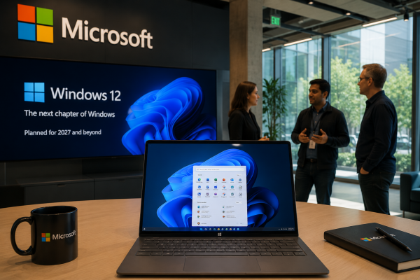 Microsoft'un Windows 12 Planı Netleşti: Yeni Sürüm Yerine Windows 11 Geliştirilmeye Devam Edecek